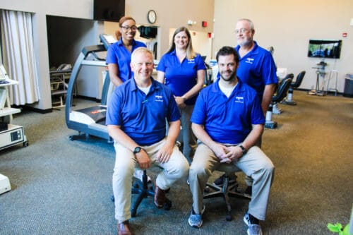 group of physical therapist