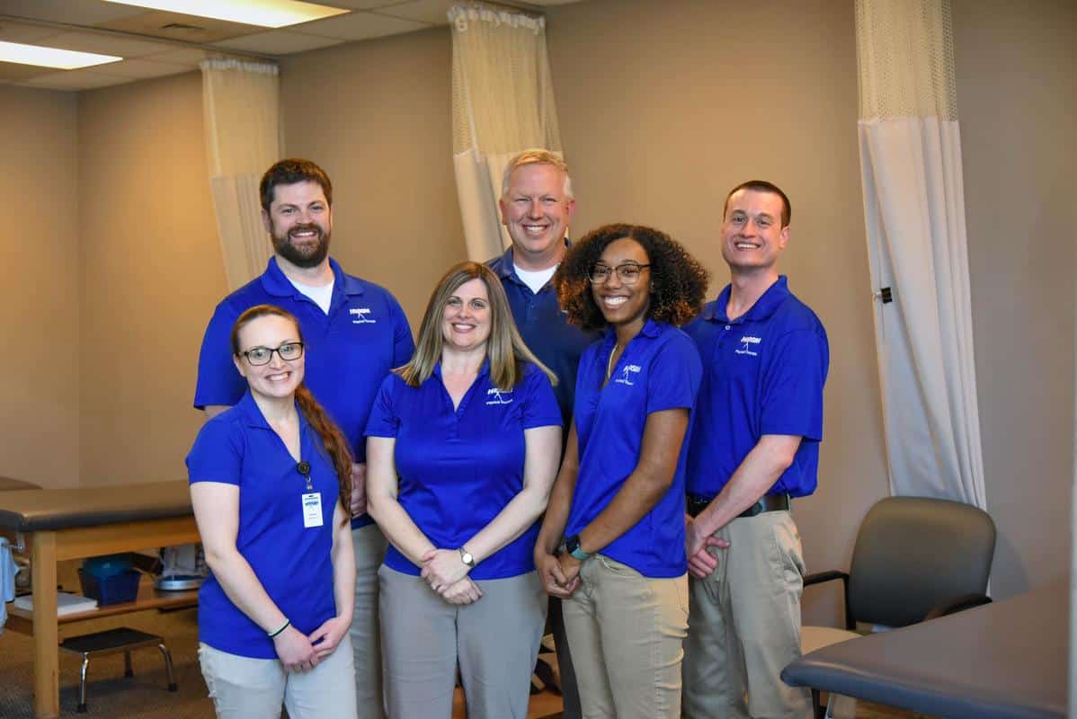 HRSOM Physical therapy team photo