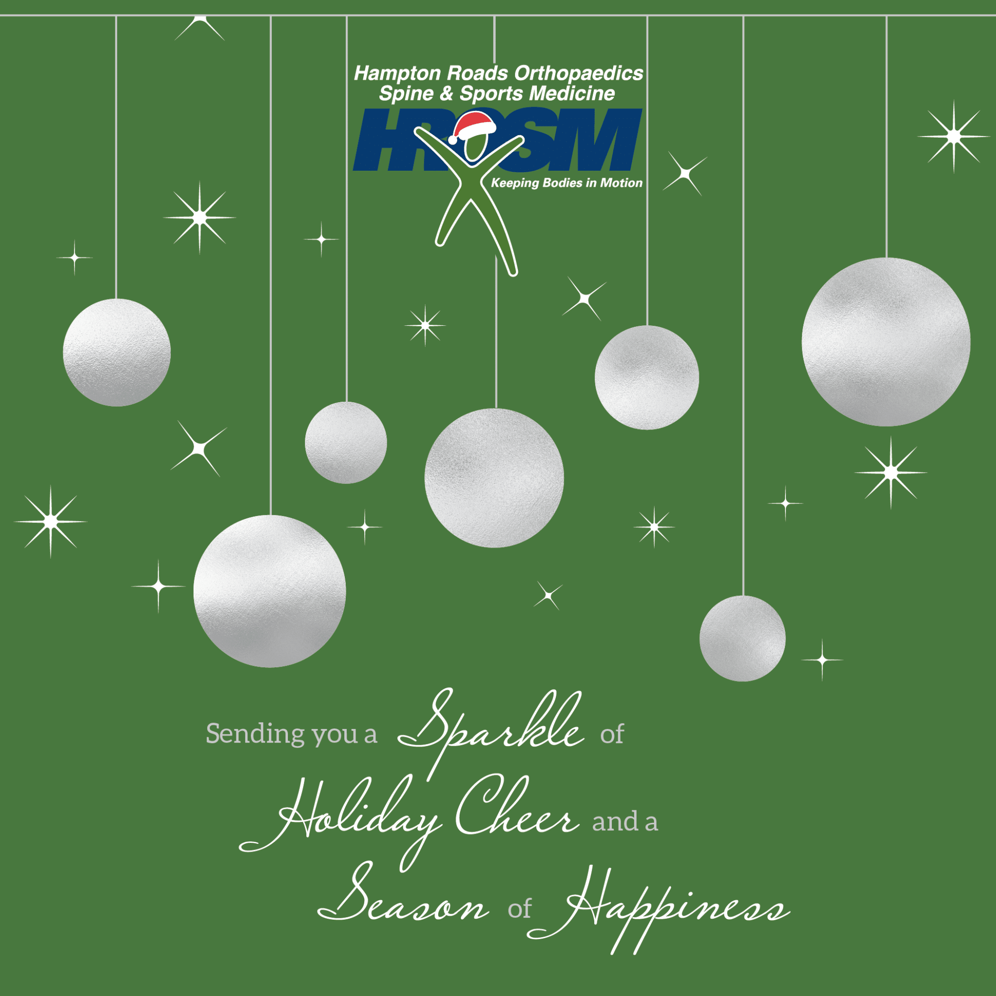 Happy holidays from hampton roads orthopaedics spine & sports medicine 2 Happy holidays from hampton roads orthopaedics spine & sports medicine
